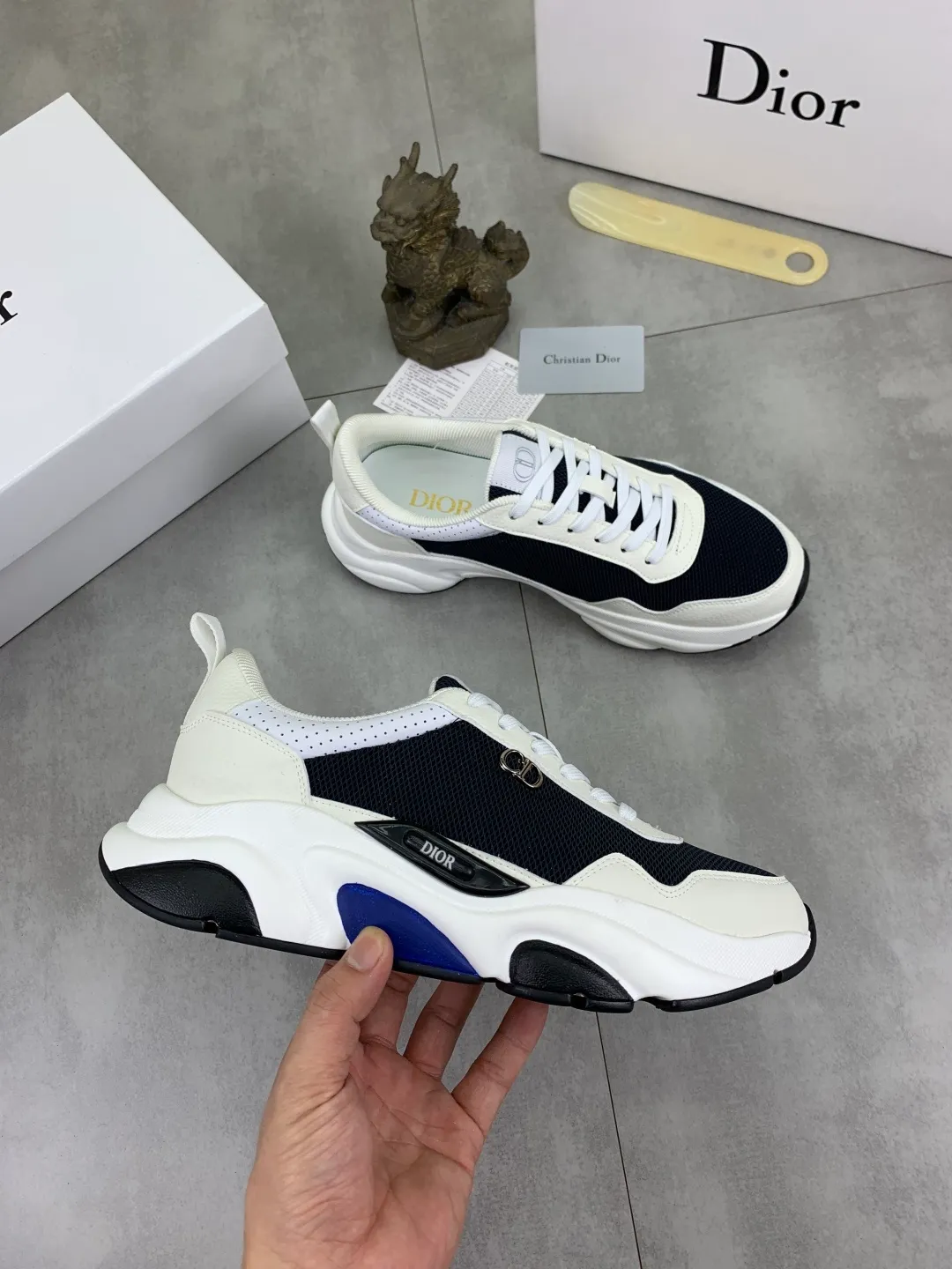 Men's Men's Shoes💰P460💰[New Style]🆘[Dior] 2025 Dior Original Lace-up Low-top Men's Shoes Classic casual shoes 🔥This model is the official classic model with high quality and made by famous original designers. It is made of high-quality cowhide with original materials➕comfortable and breathable mesh lining➕pigskin insole. The perfect last shape and generous and fashionable design have attracted many consumers and are suitable for drivers to drive🚗. What you want is the highest quality in the market. Color: 4️⃣Color Code number: 38--44 (45 46 customized)